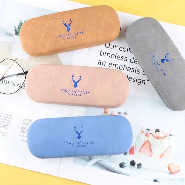 Glasses box new creative iron mirror box men's and women's glasses box manufacturers wholesale printable logo simple