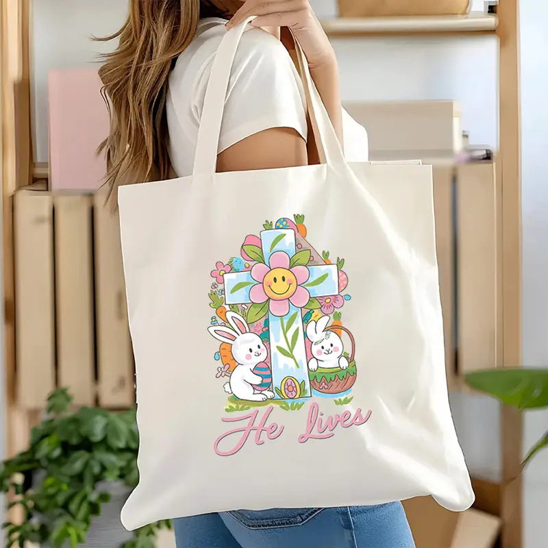 2025 Women's Canvas Bag Student Holiday Gift Cute Unicorn with Wings Flower Printed Hand Shopping Bag 2025 Women's Canvas Bag Student Holiday Gift Cute Unicorn with Wings Flower Printed Hand Shopping Bag