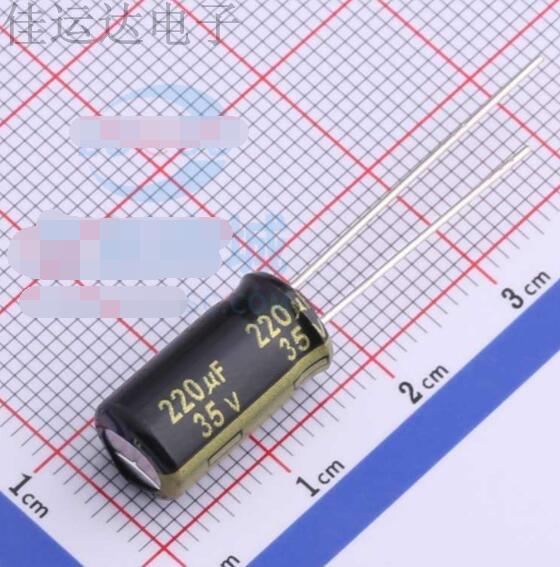 EEUFM1V221L 规格 220uF 35V 引线型铝电解电容 原装供应