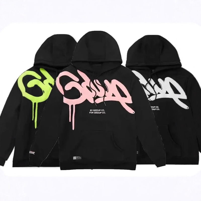 Cross-Border Export Geedup Sweatshirt Wholesale 2023 Autum New Trendy Printing