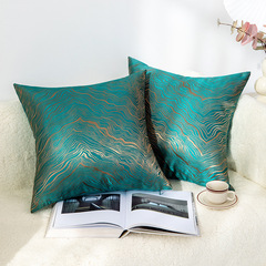 現代簡約立體提花抱枕套 沙發靠墊高精密抱枕芯 樣板間輕奢靠墊枕