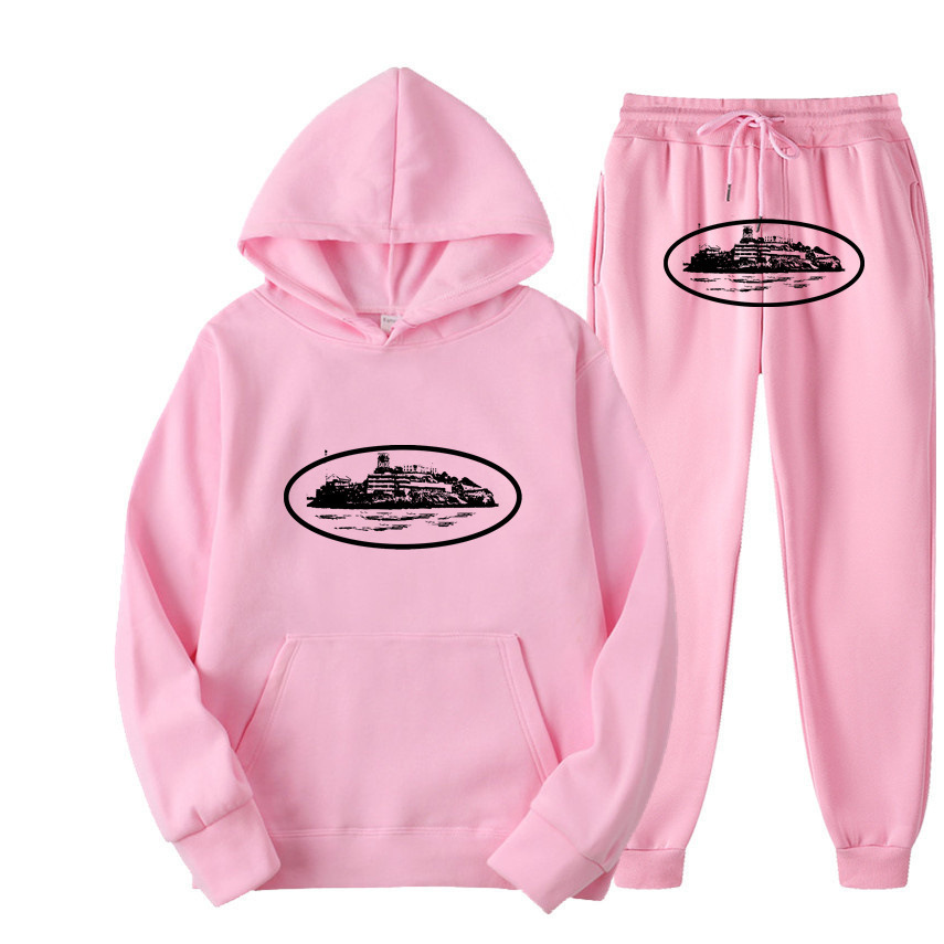 Corteiz Trendy Street Suéter suelto Traje de moda Hip Hop Skate Suéter casual Traje de primavera y otoño para hombre