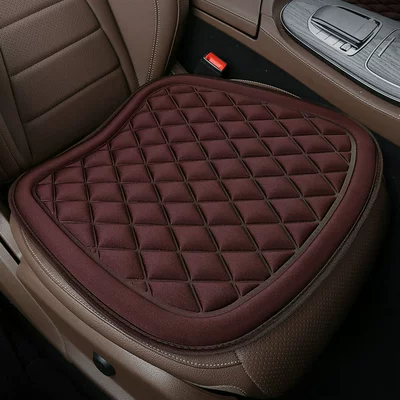 Car seat cushion front and rear Seat cushion, seat cover - diamond-sponge-cushion-burgundy-leaflet-standard