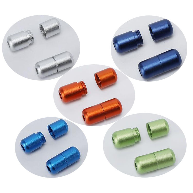 メーカー直販カラーカプセルバックルアルミ合金怠け者カプセルバックル