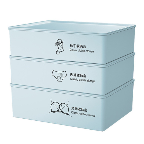 内衣袜子收纳盒家用可拆卸便携抽屉式收纳盒整理袋收纳神器
