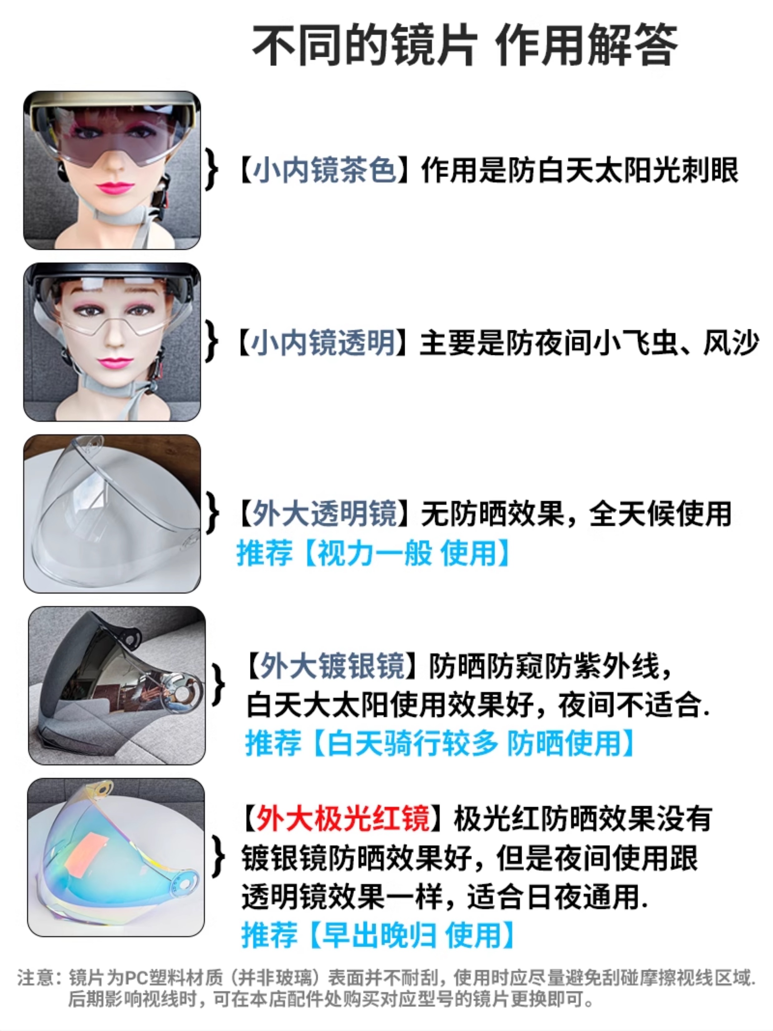 Four Seasons Sunscreen Helmet with Double Lens for Electric Motorcycle
