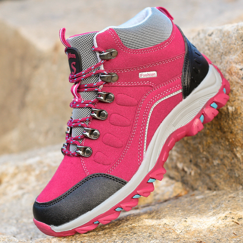 2023 zapatos de montaña para hombres zapatos deportivos casuales al aire libre zapatos casuales de caminata para mujeres zapatos casuales de pareja grandes zapatos de algodón