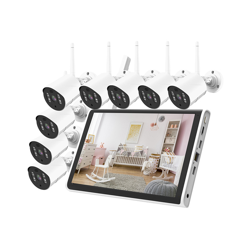 Chuangshiyun 10.1인치 8방향 총 세트 3MP