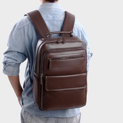 复古英伦旅游男士旅行包旅行商务背包双肩包多功能出差电脑包