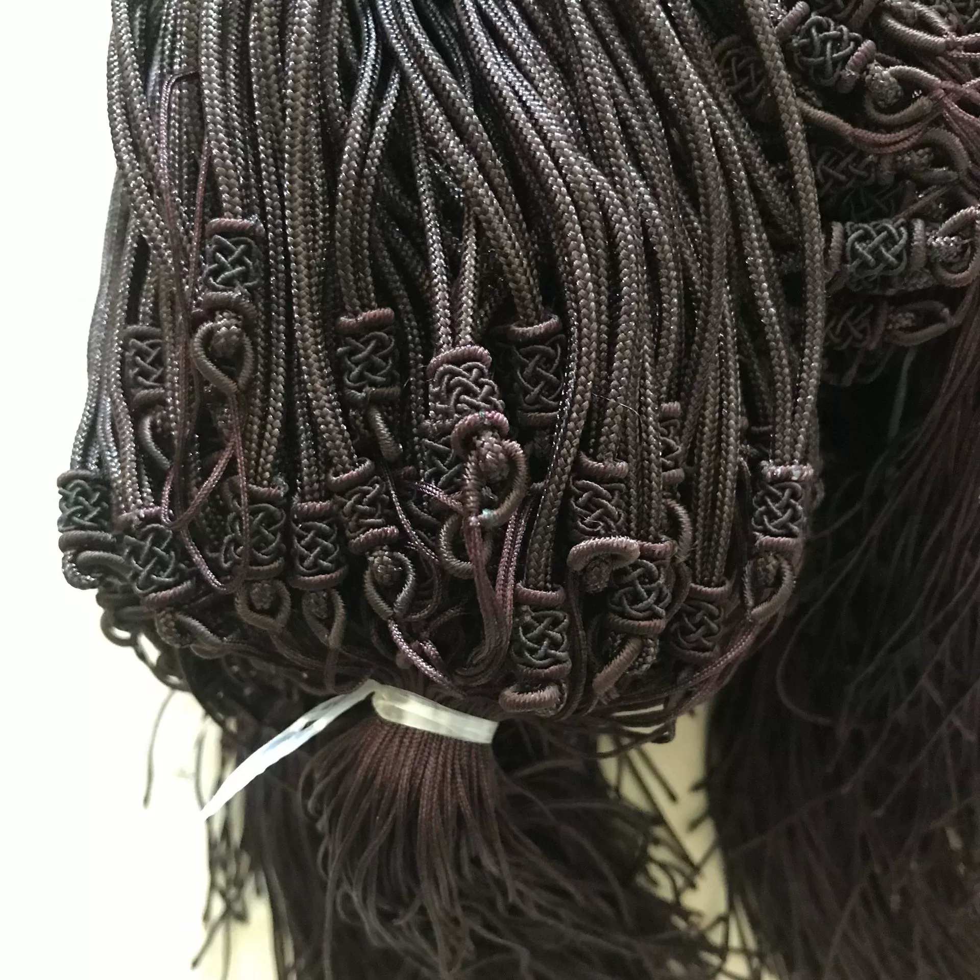 Woven strap handmade, necklace cord