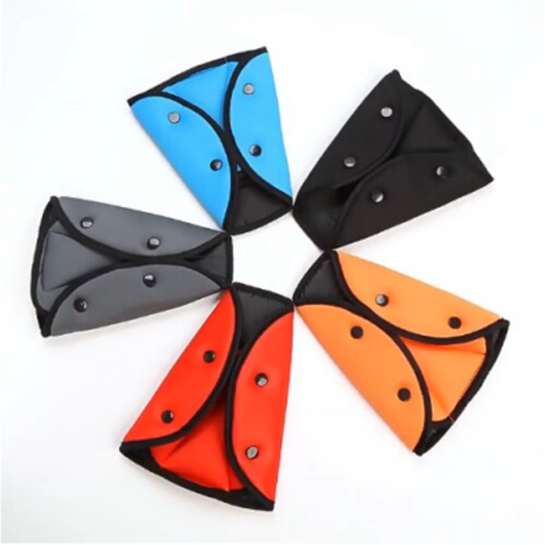 Child Car Anti-Neck Strain Adjuster Shoulder Cover Safety Belt Triangle Anchor