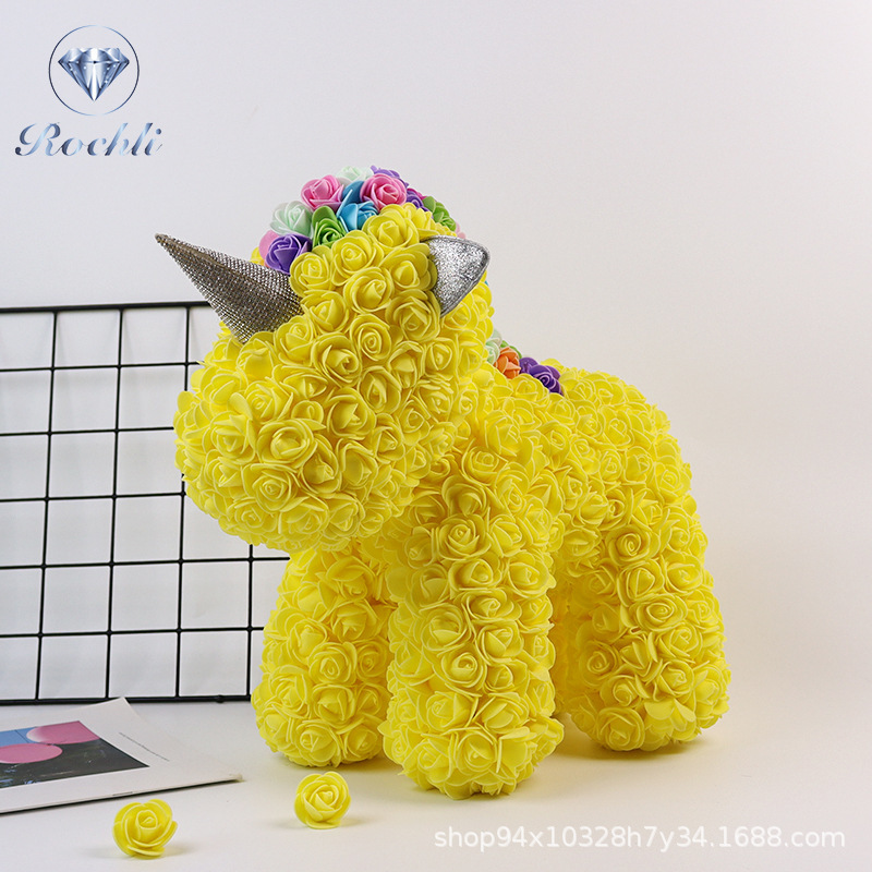 Corona, velo de cabeza, unicornio, flor inmortal, chica, amante, cumpleaños de Navidad, esposa.