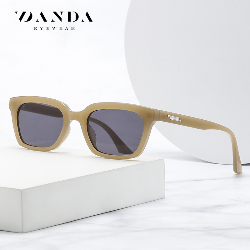 Nueva marca de moda GM mismo estilo gafas de sol personalizado pequeño marco a prueba de rayos UV gafas de sol 6503 Street shooting ins estilo gafas de sol