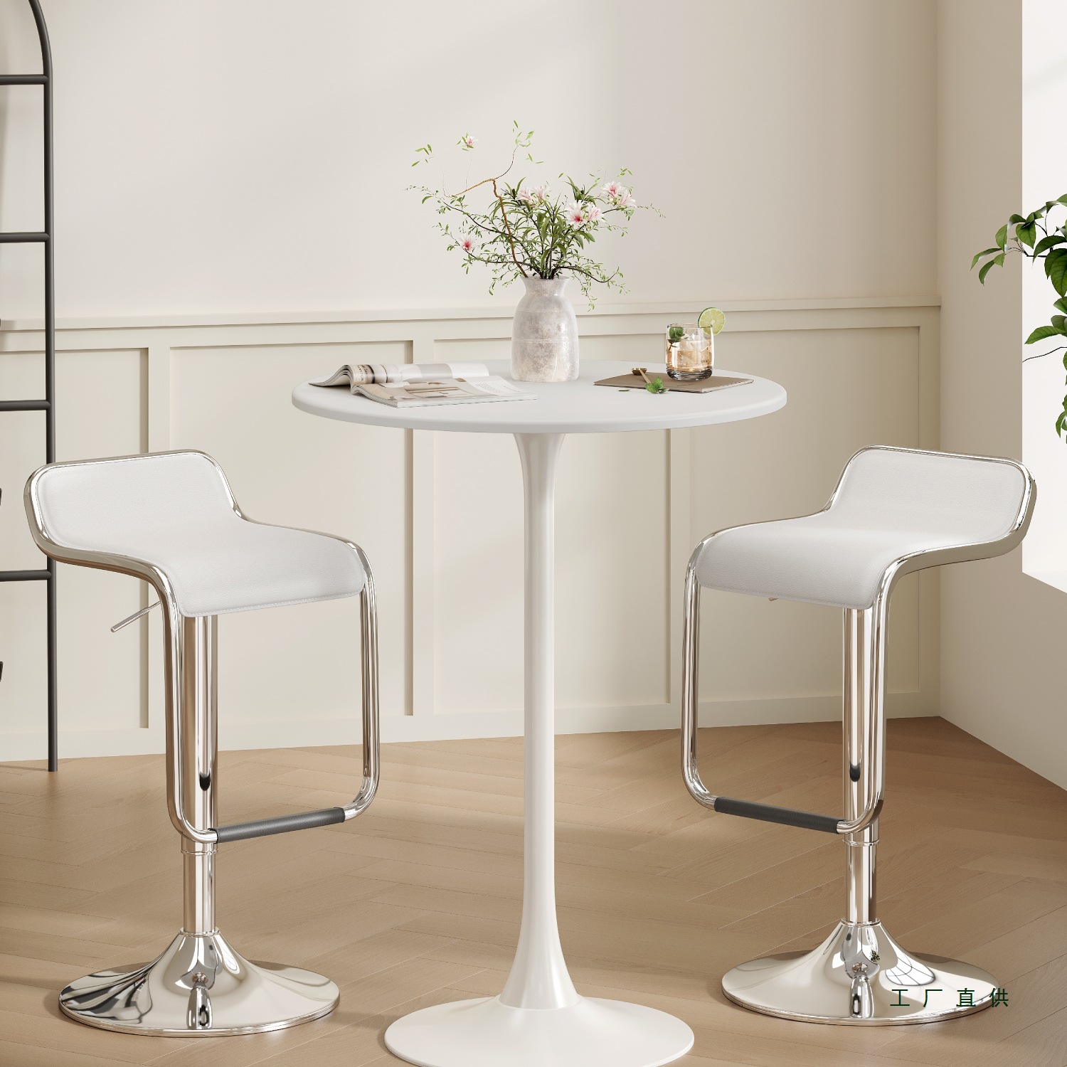 Bar Table, Household Round High Table, Bar Table, Balcony Leisure Small Bar Table, High Bar Table, High Round Table, High Table