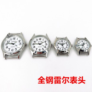 Watch accessories all steel Rael 2035 movement Watch head Watch copper shell digital quartz watch spacing 12/14/18mm