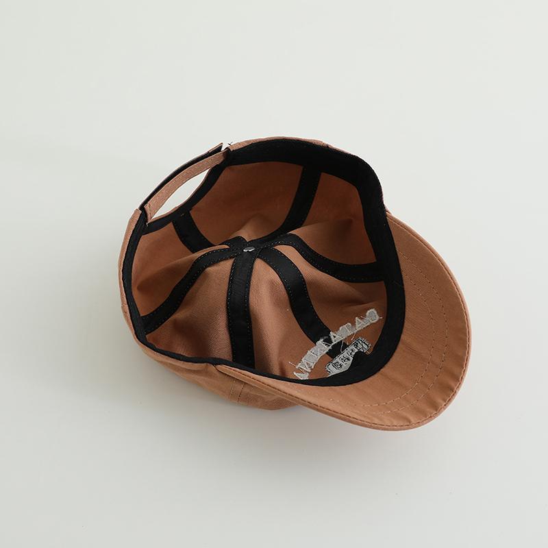 2-5 Sombreros infantiles primavera y otoño delgados estilo coreano de moda para bebés varones sombreros de boca de pato de marea niñas sombreros de sombreros de béisbol