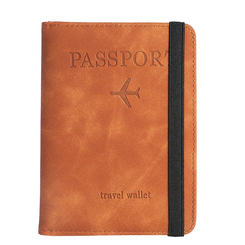 2024 Кросс‑бордер PU‑кожа Карта Пакет Паспорт Пакет Passport Travelwallet Многофункциональный пакет сертификатов