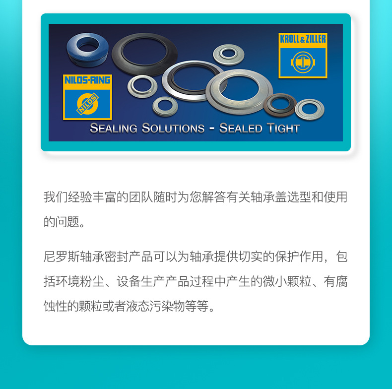 6204JV NILOS RINGS尼罗斯金属挡油环 德国ZILLER齐勒密封6204 JV-阿里巴巴