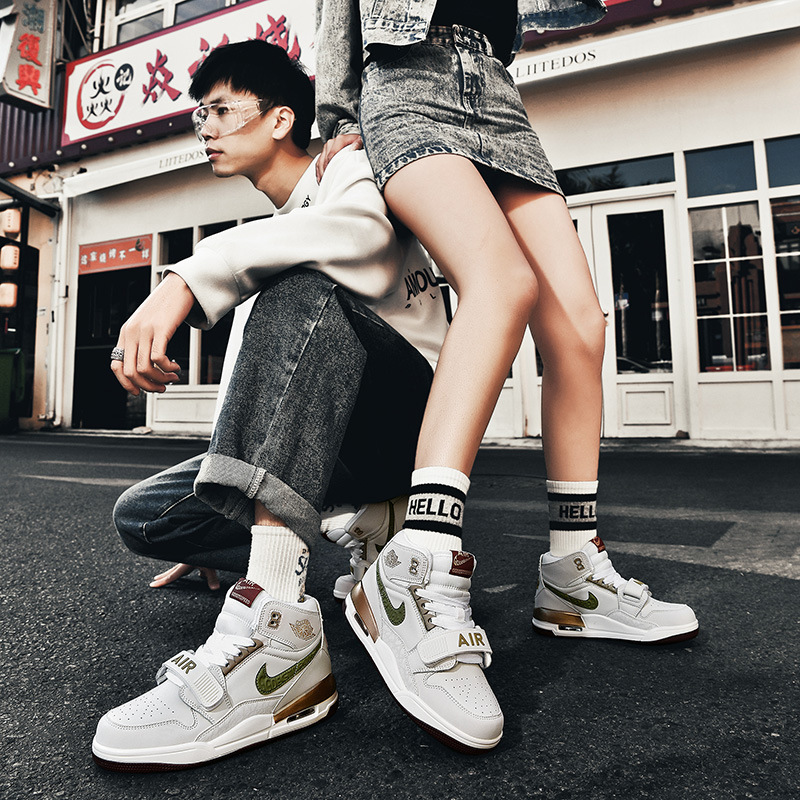 莆田 aj312 紳士靴辰年限定白ライトグレー共同ブランド本物のロートップ実用的なバスケットボールシューズ女性のスポーツシューズ|undefined