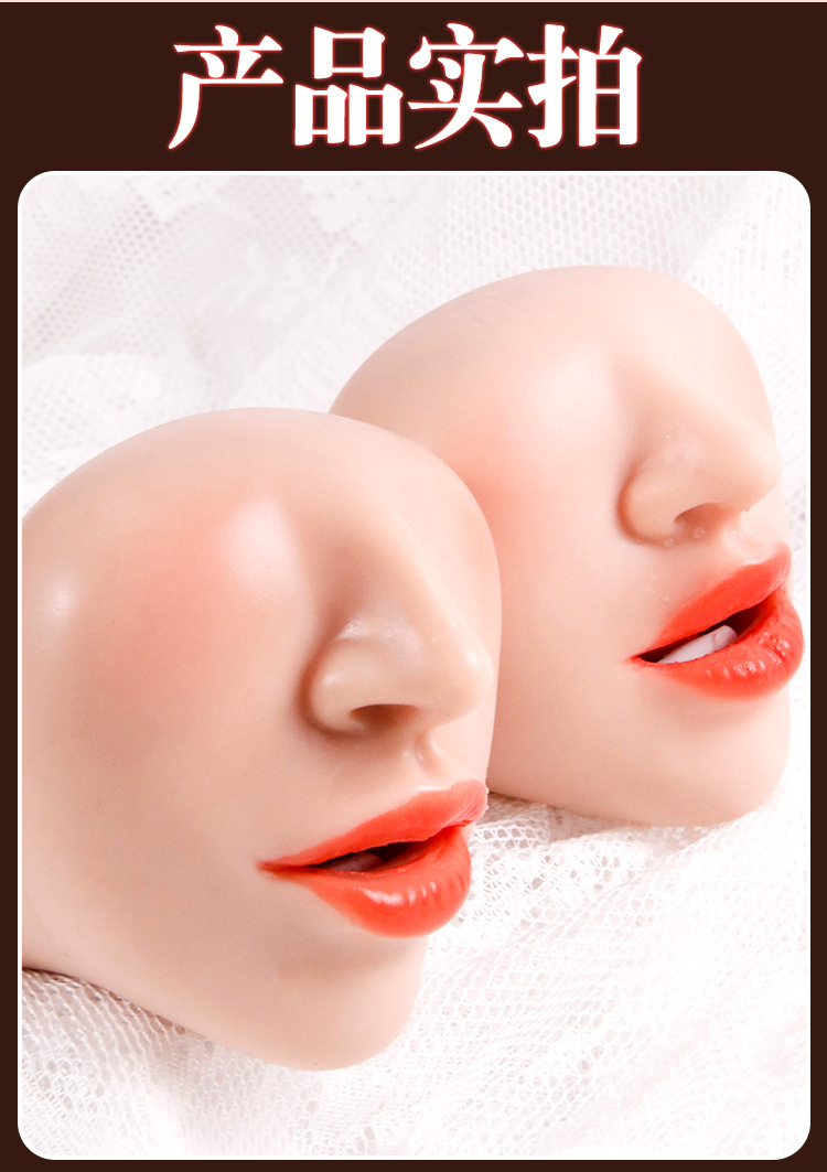 Jiuai Boys Manual Silicone Masturbator Airplane Cup with Inverted Mold Design — detail image 37