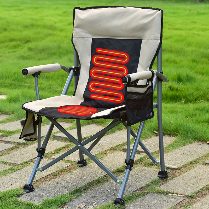 Calentamiento portátil al aire libre silla plegable silla de playa sillón pescar acampado parrilla de grillón casero silla de dibujo casero