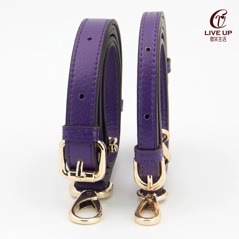 Purple straps, adjustable one-shoulder bag, bag accessory