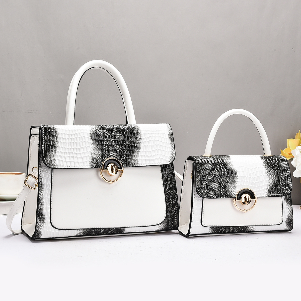 Bolso Tote coreano 2025 nueva bolsa de compras bolso de hombro de gran capacidad bolso de mamá de moda