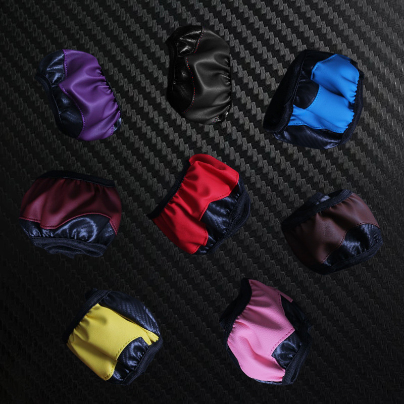 Dropshipping Car Steering Wheel Cover, Elastic Carbon Fiber Without Inner Ring, Cross-Border E-Commerce Style Handlebar Cover Wholesale