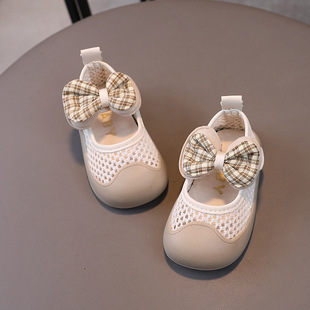 A generation of summer new hollow fly net baby sandals girls toddler shoes 1 baby sandals 2