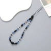 K2209 block mobile phone chain black blue and white