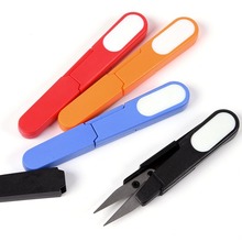 弹簧鱼线剪刀 锋利迷你手工鱼绳剪刀 钓鱼工具剪 钓鱼配件