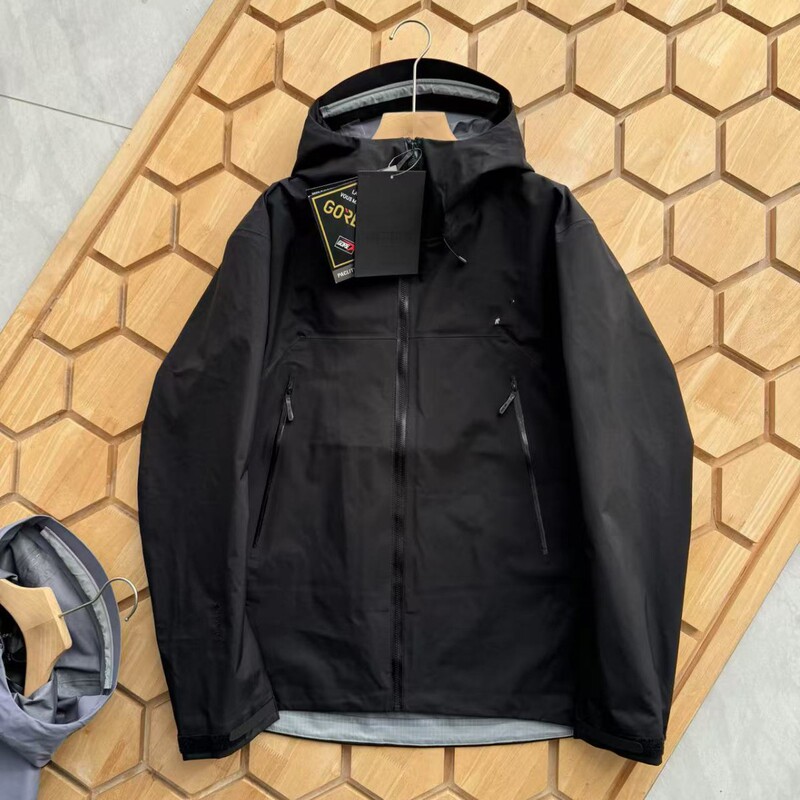 Niaojia Betasl Spring & Fall Fully Glued Hard Shell Jacket Men's Outdoor Loose Hooded Sports Waterproof Trend