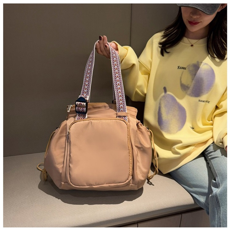 Backpack, organizer bag for traveling, big shoulder bag for mother and baby, capacious cradle, one-shoulder bag