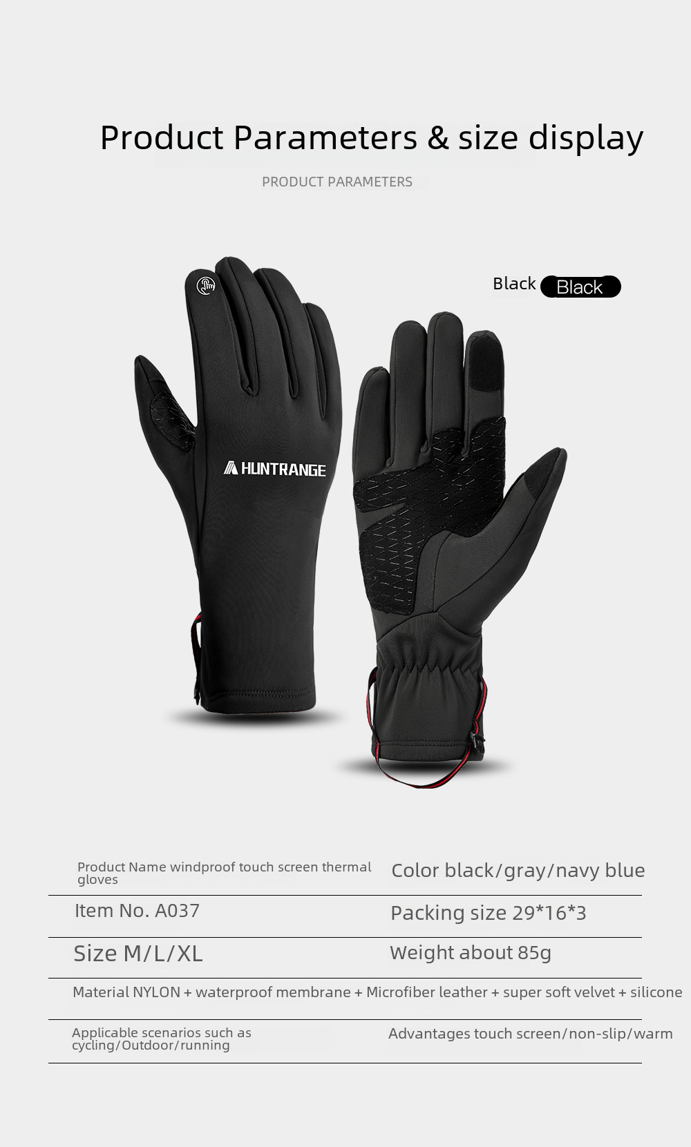 Winter Skihandschuhe Warm Winddicht Wasserdicht Für Damen Und Herren_voghion.com