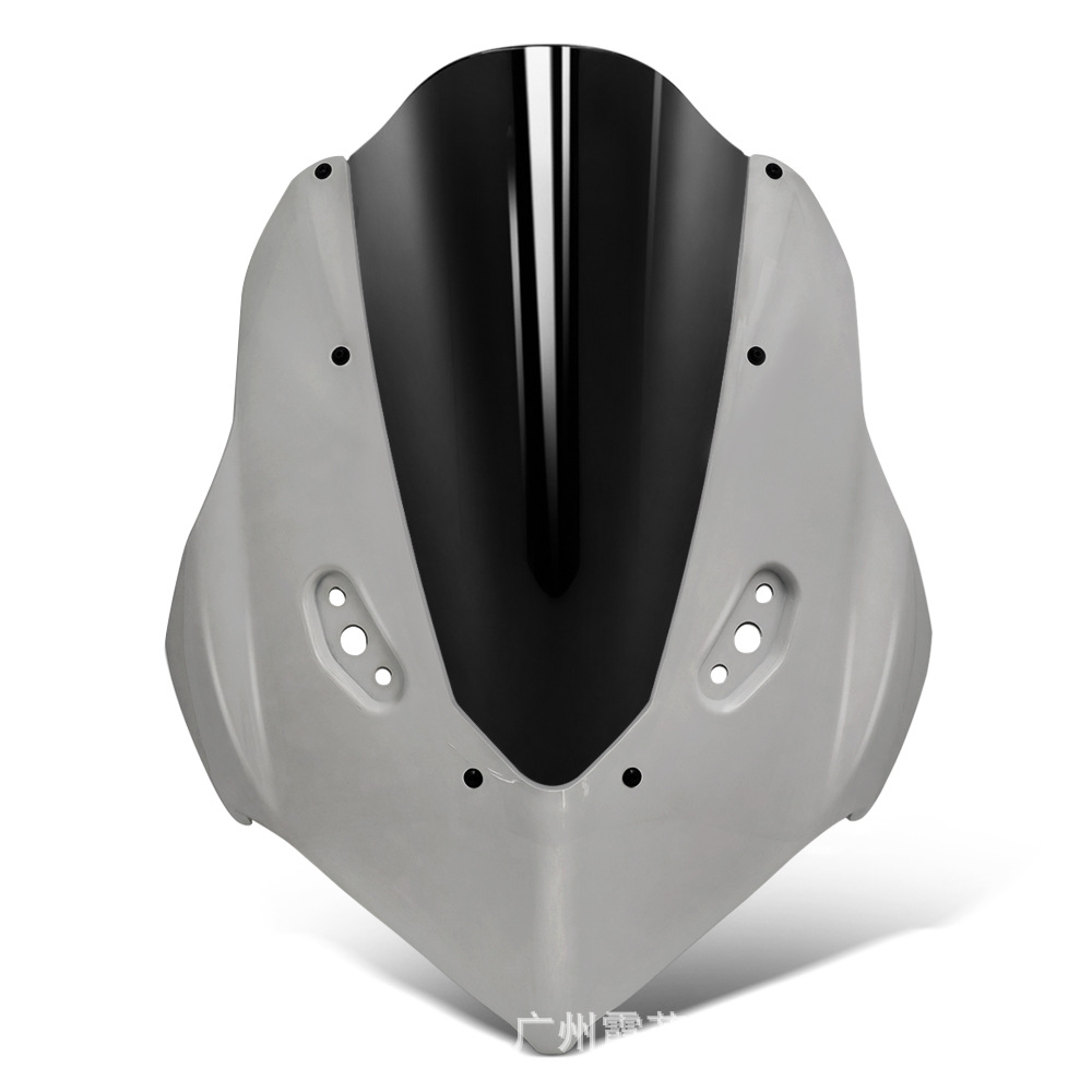 Compatible with CFMOTO 675SR-R 675sr modified integrated windscreen hood, same style as Ducati V4, non-destructive direct fit