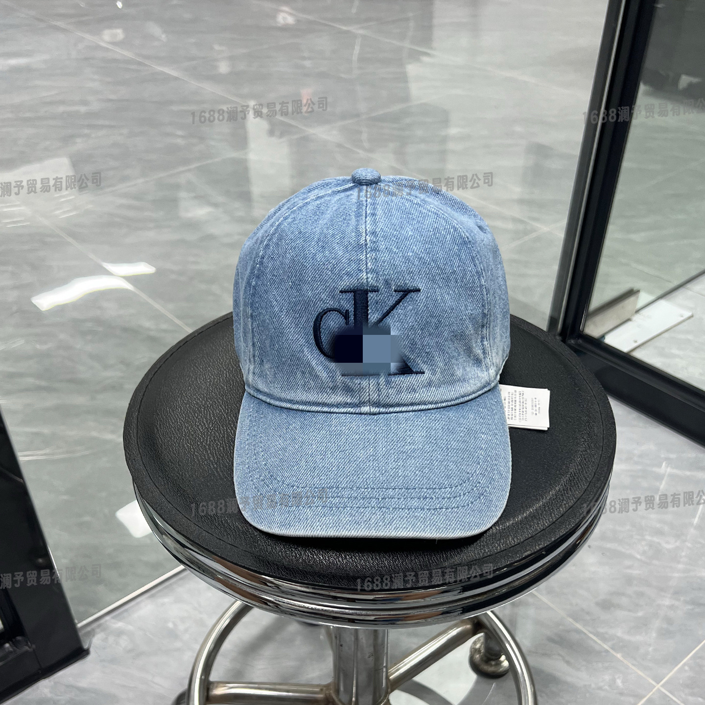 Single label denim dark blue