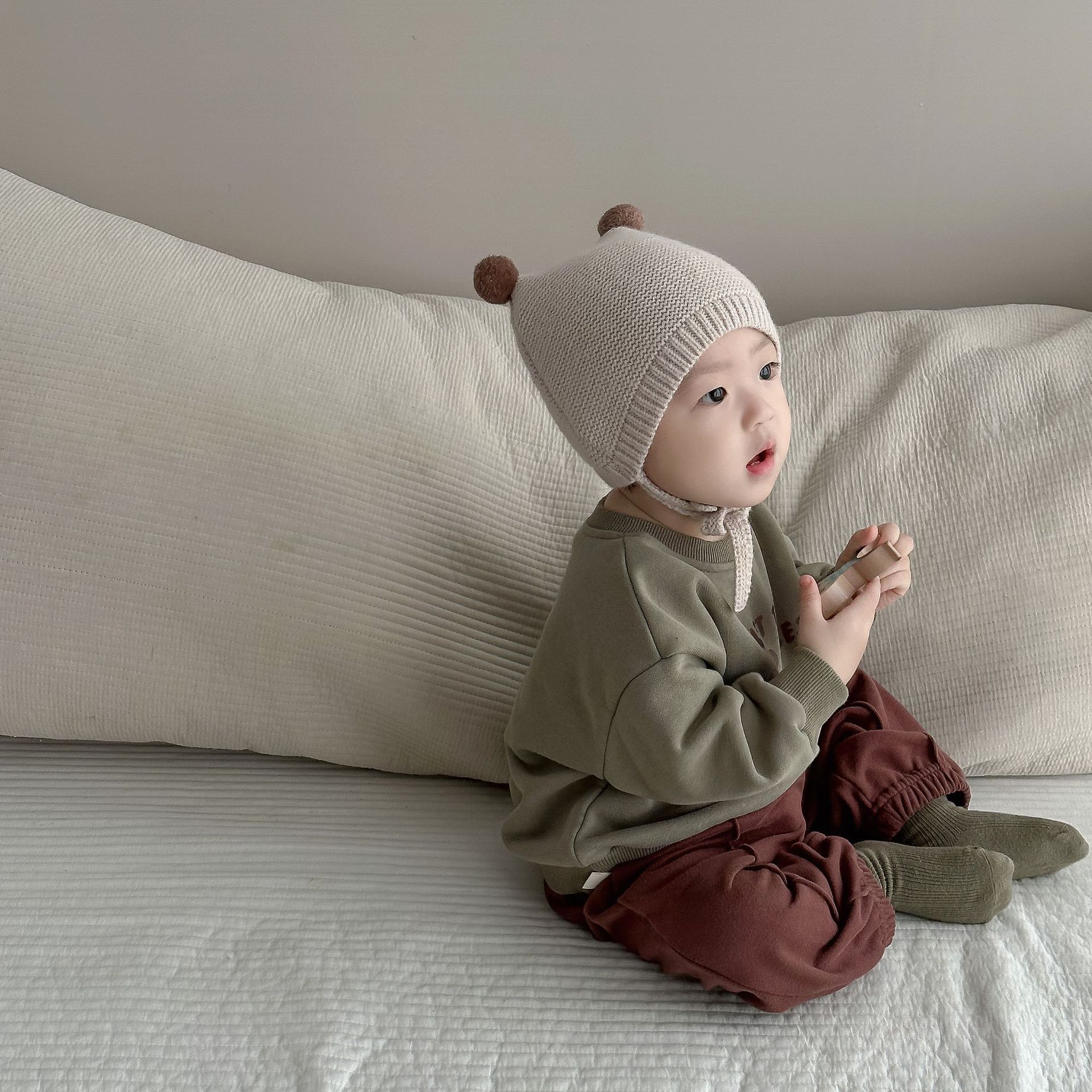 Ropa de bebé Ropa de excursión del tesoro ropa de bebé de otoño e invierno_voghion.com