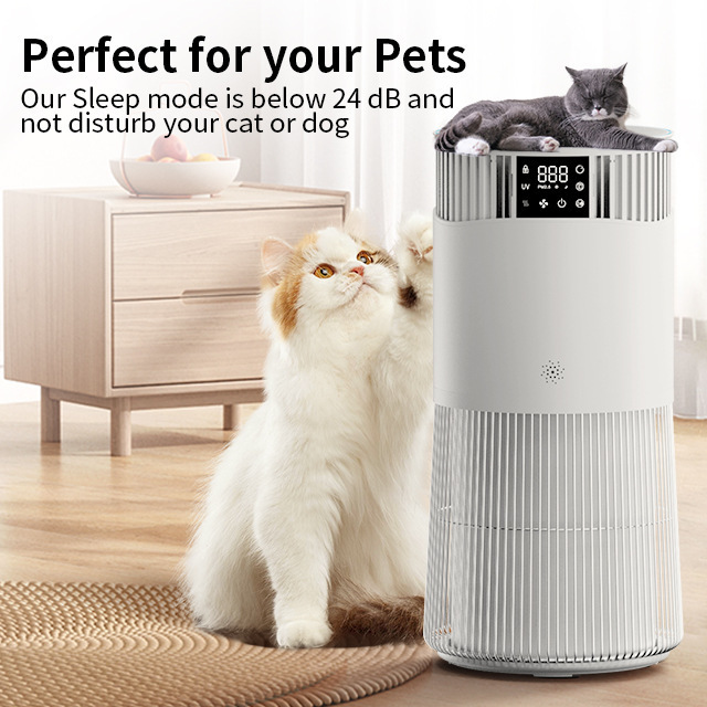 Pj11 Household Pet Air Purifier Wifi Intelligent Control Formaldehyde Removal Pm2.5 Odor Removal Air Purifier