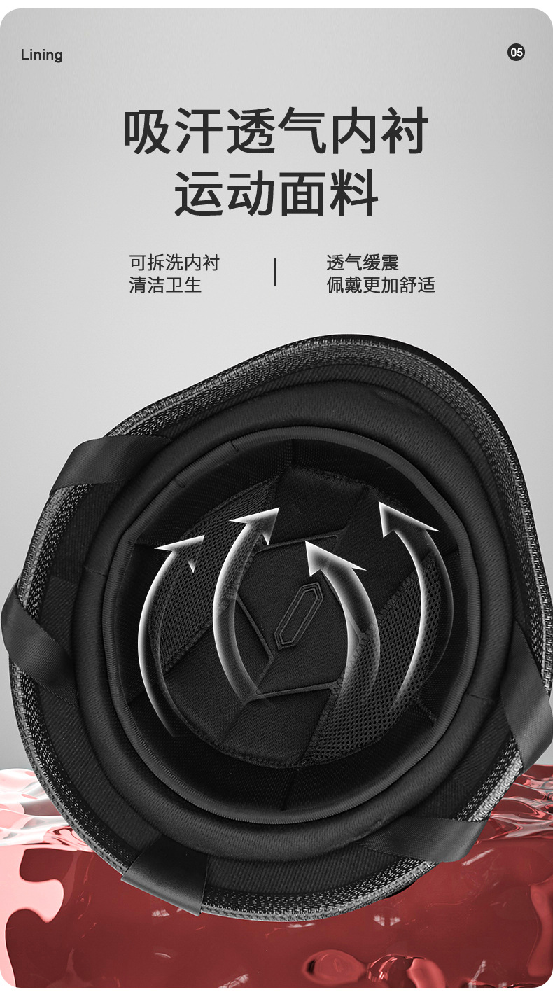 German-Style Motorcycle Helmet for Women and Men, Retro Half Helmet for Cruiser Motorcycles, Electric Bike Helmet, Safety Helmet