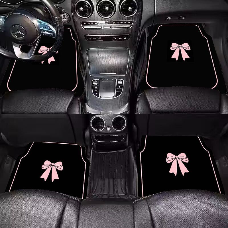 Light Luxury Style Universal Car Floor Mat, Diatomaceous Earth Foot Mat, Single Absorbent Mat for the Driver's Seat, Dirt-Resistant and Easy to Clean Car Mat