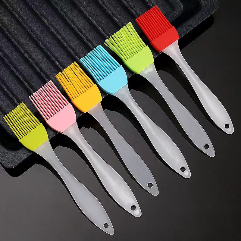 Silicone High Temperature Resistant Small Oil Brush Baking Barbecue Pancake Household Kitchen Non-Shedding Bbq Small Brush Oven