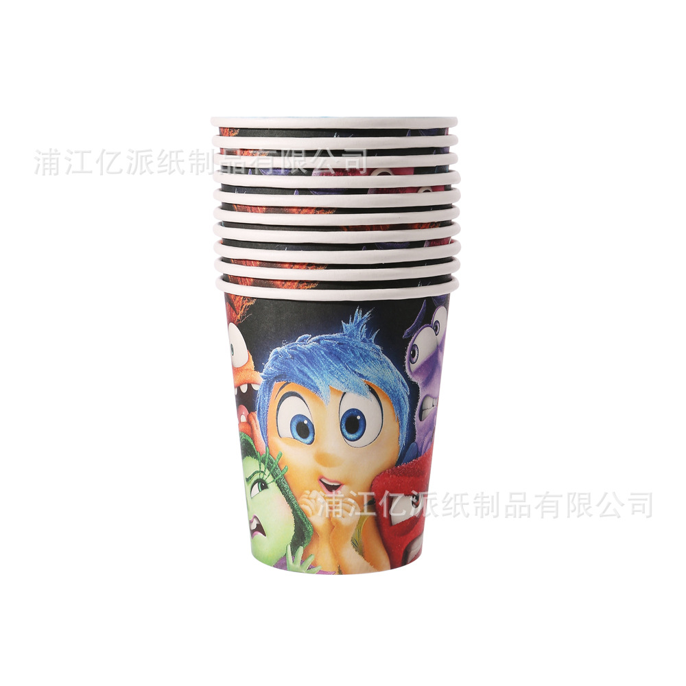 Nueva mente agente de cumpleaños decoración cubiertos bolsas de regalo artículos bandejas de papel bandejas de papel tazas temu ventas calientes