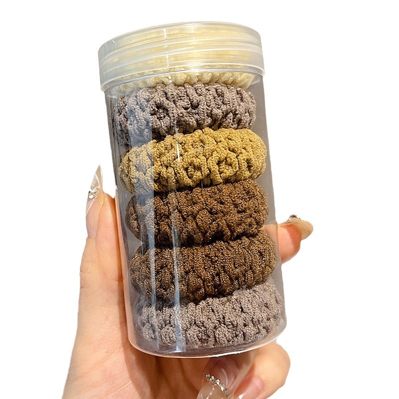 Cuerdas de cabello de cola de caballo gruesas y gruesas de alta elástica 2024 nuevo toque de cabello de banda de correa de alta gama para mujeres