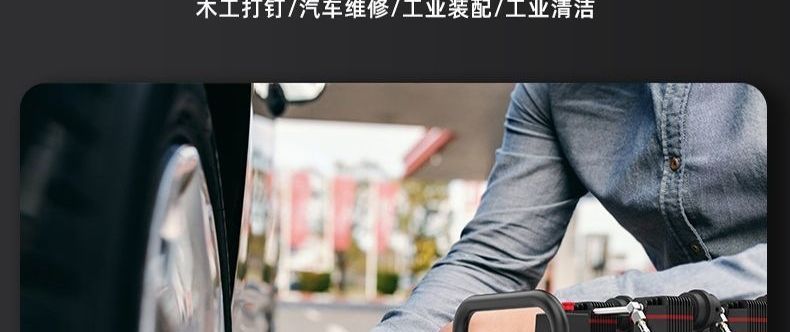 New air pump, air compressor, oil-free silent inflator, high-pressure air pump for woodworking, auto repair, and painting