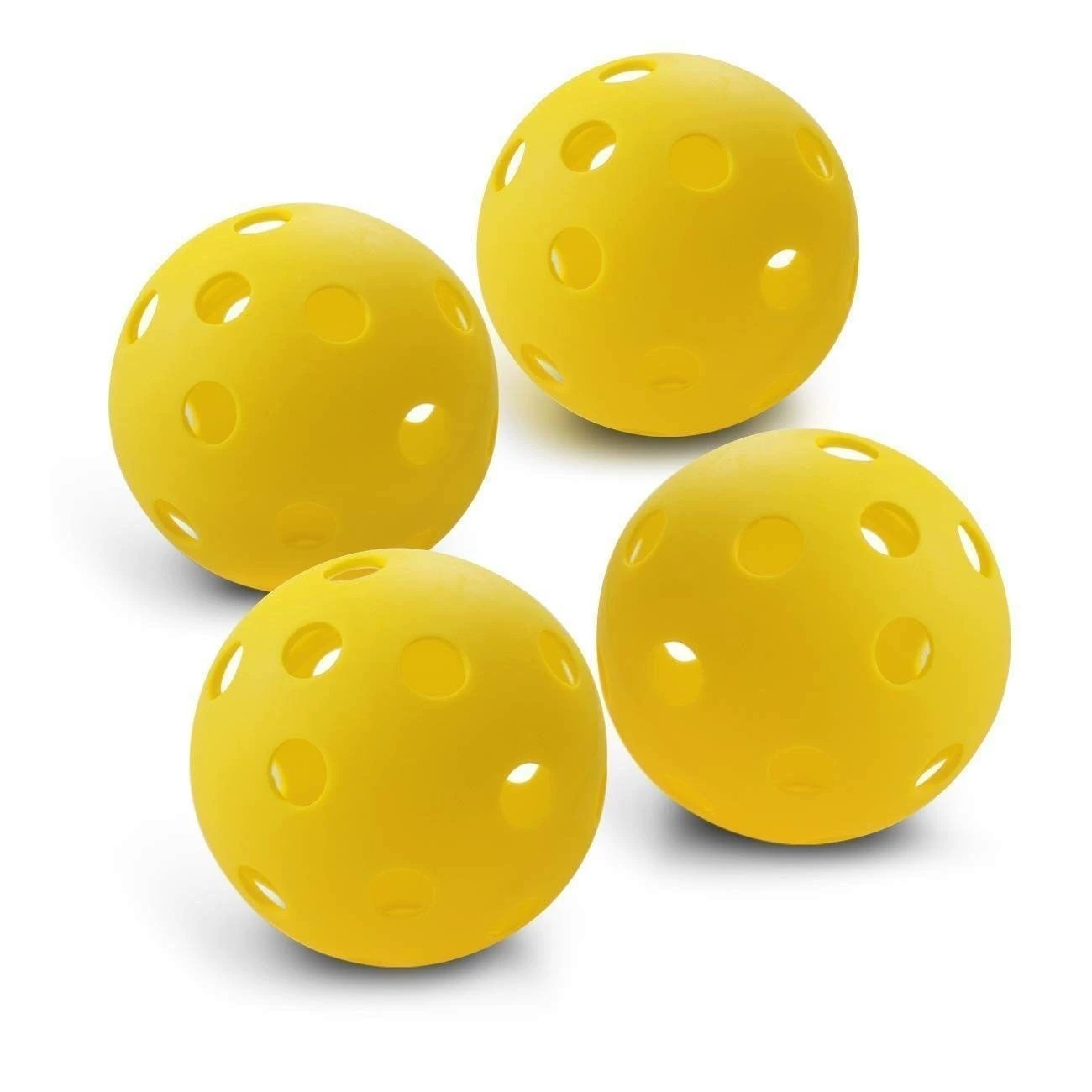 Оптовая торговля спотов Pickleball 40 отверстий, 26 отверстий tpe74mm литье под давлением, тренировка, эластичное катание мячей