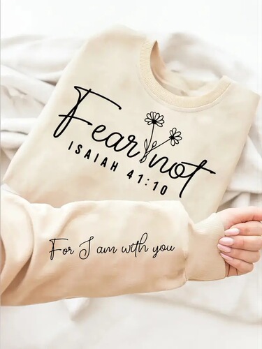 Thin velvet autumn and winter new products for women's long-sleeved round-neck sweaters, simple letter printed sweatshirt trend