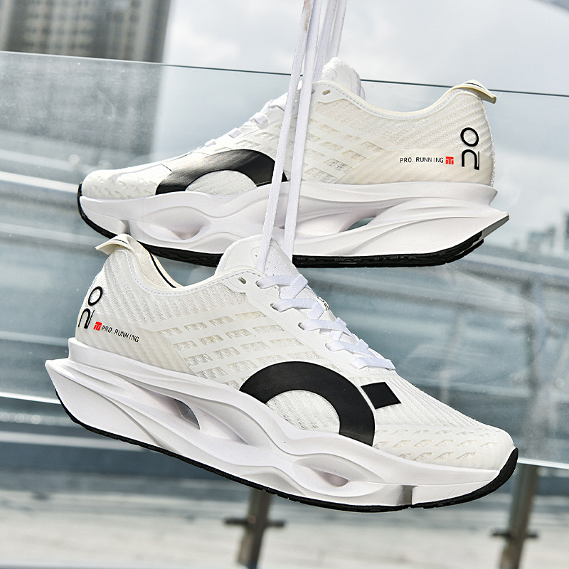 Wow, Men's Lightweight Running Shoes, New Autumn and Winter Models, Breathable Mesh, Shock-Absorbing, Non-Slip Sports Running Shoes Wholesale Putian O