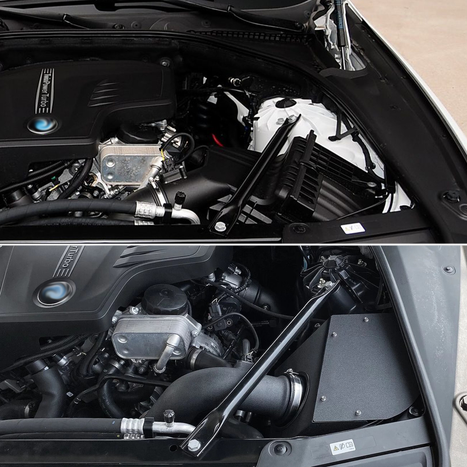 Car Air Intake Modification Kit for 12-16 Bmw 520I 528I F10 N20 2.0t