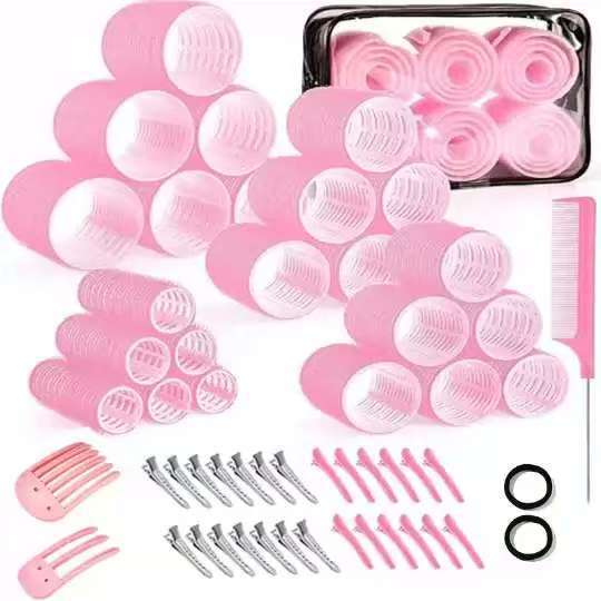 メーカー直売前髪巻き巻き髪器巻き髪器プラスチック自粘巻き髪玉巻き髪棒|undefined