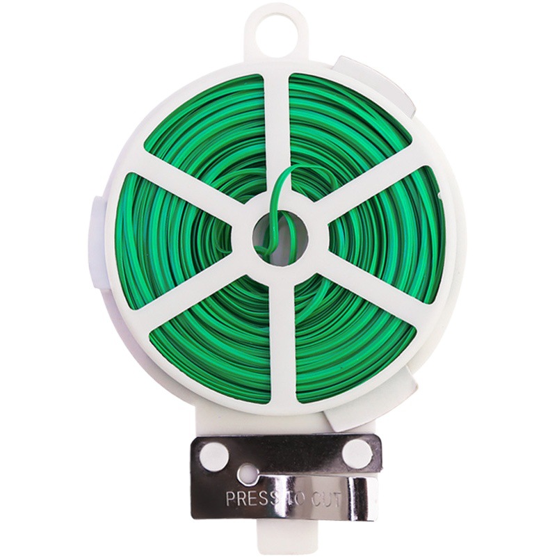 Cinta de jardinería Alambre de unión de plástico Alambre de hierro Alambre de Unión Rosa planta de vid cuerda fija cinta de Unión flor artefacto de unión al por mayor